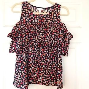 Lauren Conrad drop shoulder blouse